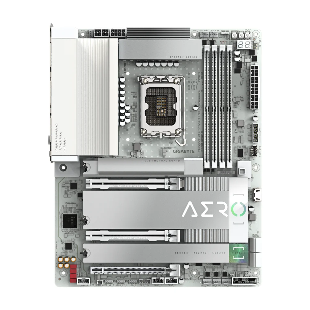 Gigabyte Motherboard Z890 AERO G WIFI7 DDR5 For Intel Ultra Processors view 4